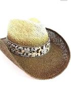  Leather Bling-band Hat