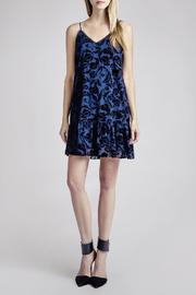 Navy Patterened Dress