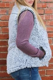  Fuzzy Zip Vest