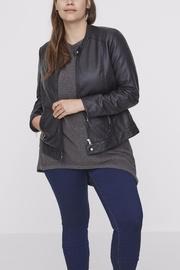  Navy Moto Jacket