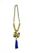  Blue Tassel Necklace!