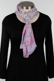  Lavender Floral Scarf