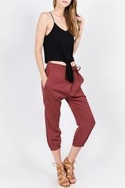  Tie-front Crop Cami