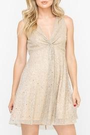  Sheer Sequin Cocktail-dress