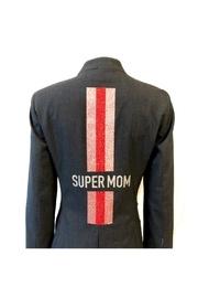  Supermom Striped Blazer