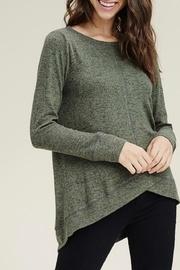  Olive Brushed Top