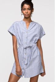  Parker Linen Tie-waist Dress