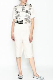  Guitar Abstract Midi Jumpsuit