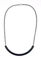  Curved Tube Necklace