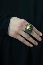  Curved Horn Ring
