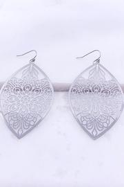  Brass Filgree Earrings