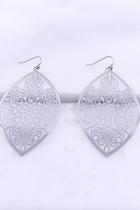  Brass Filgree Earrings