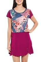  Multipattern Colors Top