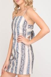  Fitted Tapestry Dress