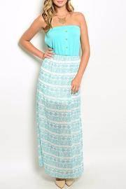  Mint White Dress