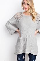  Drapey Asymmetrical Sweater