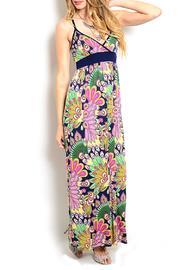  Lavender Navy Dress