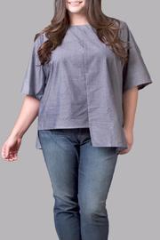  High Low Grey Top