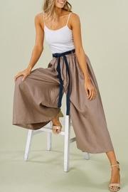  Linen Wide-leg Culottes