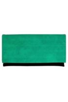  Emerald Envelope Clutch