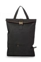  Backpack Black Leather