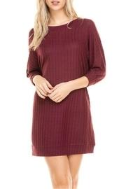  Merlot Sweater Dress