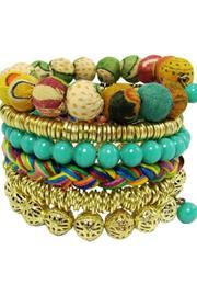  Kantha Spiral Bracelet