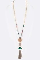  Mix-media Iconic Necklace