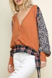  Crossbody Floral Plaid