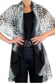  Black Chiffon Vest