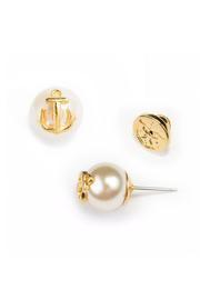  Pearl Anchor Earrings