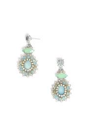  Aqua Bloom Earrings