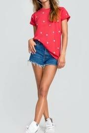 Star Print Tee Shirt
