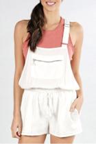  Zipper Pocket Overalls