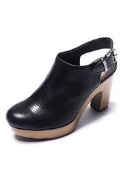 Strena Perforated Leather Clog