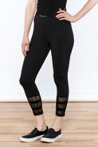  Line Crop Legging