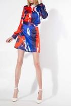  Multi-color Skirt Set