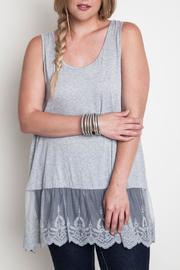  Plus Lace Tank