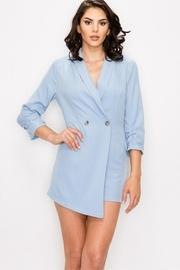  Blue Jacket Romper