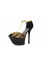  Leopard-print Haircalf Stiletto