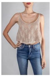  Beach-days Knit Crop-top