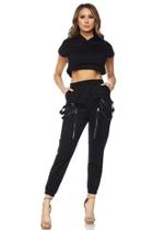  Short-sleeve Jogger Set