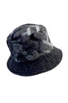  Grey Textured Hat