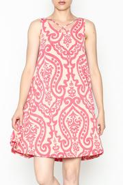  Cross Neck Swing Dress