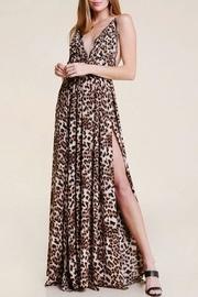  Leopard Lace Maxi-dress