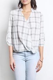  Alyssa Plaid Top