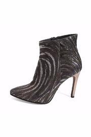  Crystal-encrusted Black Booties