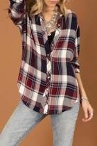  Shadow Chaser Flannel Top