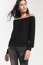  Black Shoulder Sweater