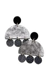  Geometric Texture Earrings